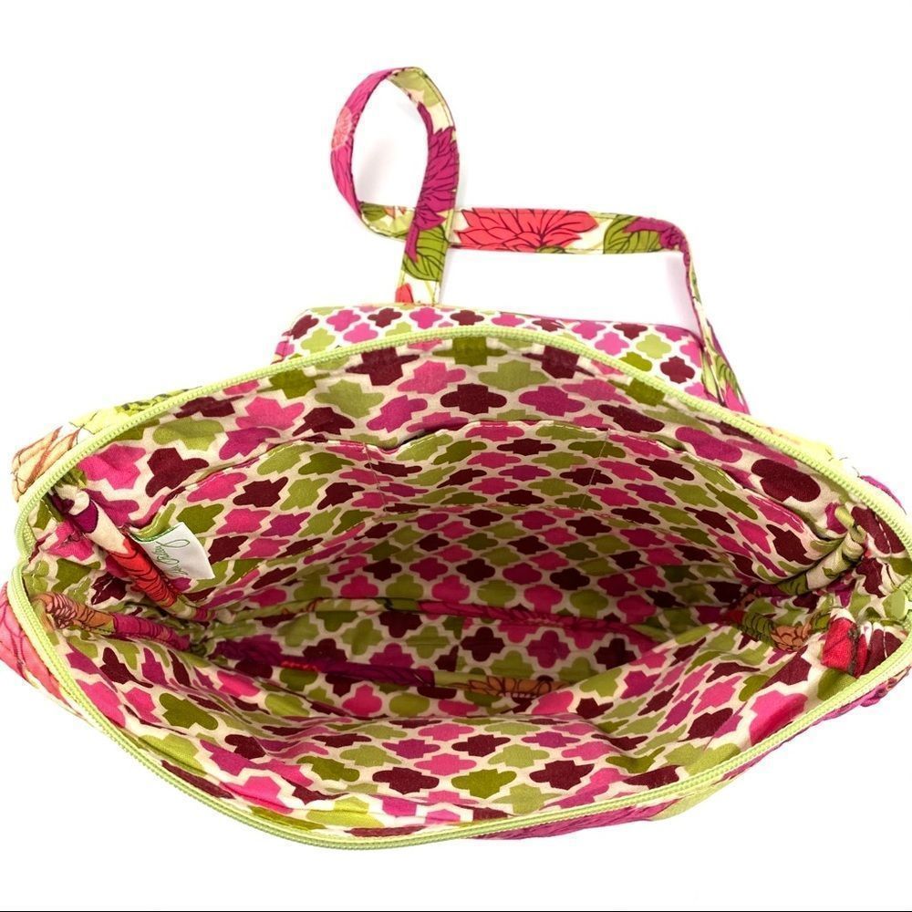 Vera Bradley Hello Dahlia lg hipster messenger bag - Picture 13 of 16